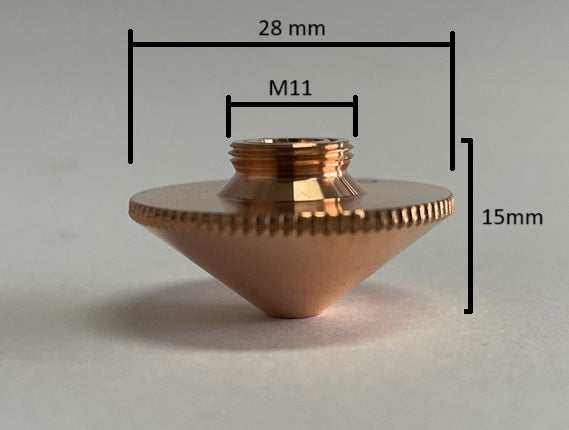 BLM Adige Compatible Precitec Double Chamber Nozzle