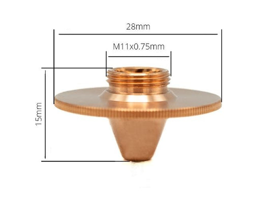 Precitec DE HP1.5'' Standard Single Nozzle (10 Pack)